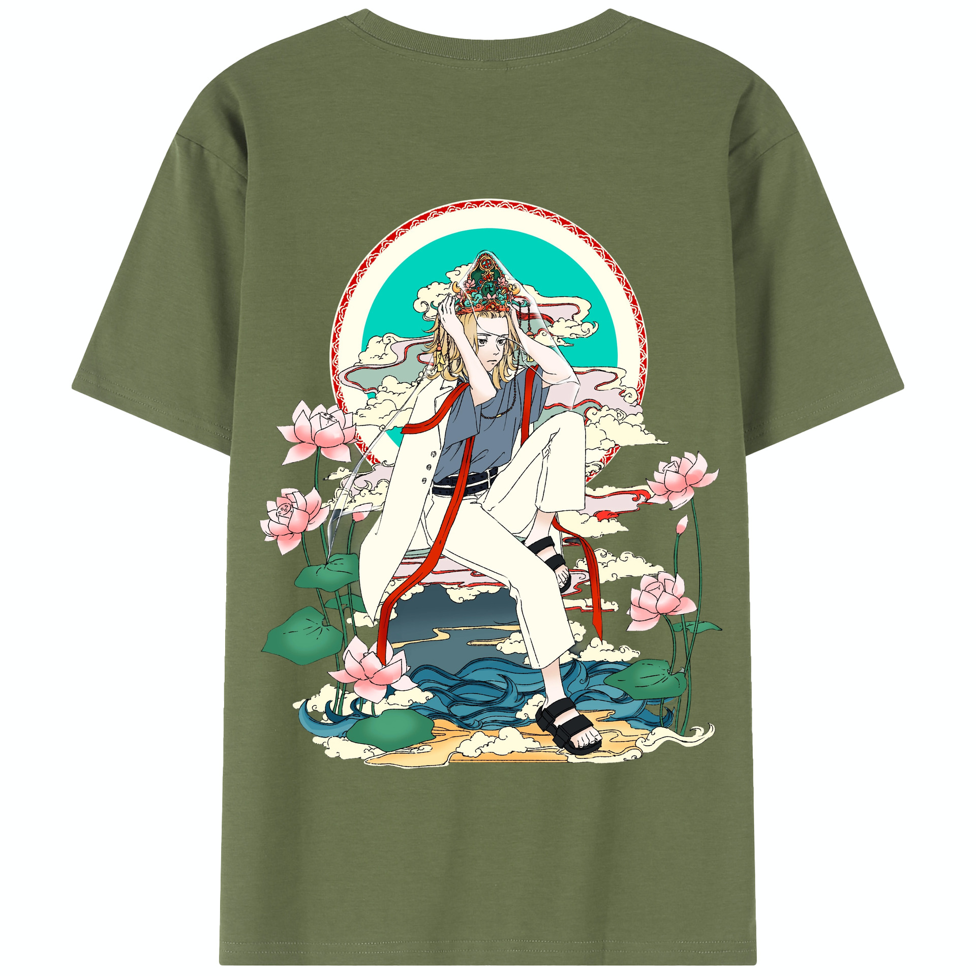 （画像用） 東京リベンジャーズ Tokyo Revengers 綿100％半袖Tシャツ（背面プリント）
